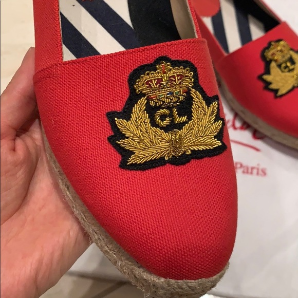 Authentic Christian louboutin espadrille - Picture 2 of 7